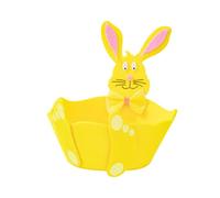 Jubilofex Bunny Basket di Pasqua - Cartoon Portatile Bunny Nest di Pasqua, Decorazioni da Tavolo, scatole di vivaio Decorativo, Accessori per Feste Primaverili per Dolci, Caramelle, Giocattoli
