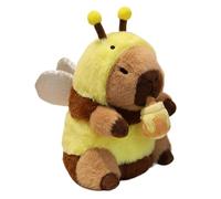 Jubilofex Capybara - Peluche a forma di bambola con imbottitura morbida, simpatica statuetta del cuscino | Compagno morbido per bambini collezione regalo per bambini