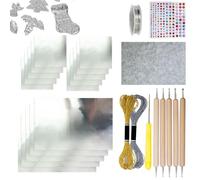 Jubilofex Carta Cartone Metallizzata, Kit di goffratura Decorativo in Foglio, Accessorio per Creazione Oro Lucido con Effetto Scintillante per Progetti Artistici e Adulti