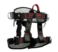Jubilofex Cintura da arrampicata | Cinture di sicurezza per fianchi, regolabile, attrezzature resistenti con protezione avanzata per discesa, grotte, trekking e attività all'aperto