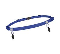 Jubilofex Cintura da corsa, porta numeri di partenza da corsa, fascia elastica addominale per competizioni all'aperto, Blu, vedi descrizione, Vedi descrizione