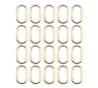 Jubilofex Clip Carabiner, Clip Carabiner,Ganci Snap Spring Lega di Zinco - Forniture esterne Portatili per Uomini Donne Ragazzi Ragazze Giovani Adolescenti atleti Ciclisti