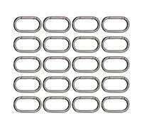 Jubilofex Clip Carabiner, Clip Carabiner,Gancio Spring-Snap Lega di zinco | Forniture esterne Portatili per Uomini Donne Ragazzi Ragazze Giovani Adolescenti atleti Ciclisti