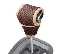 Jubilofex Copertura per ruota dentata, copertura per pomello auto, tuta traspirante per auto in seta di ghiaccio, elegante copertura freno a mano, copertura universale per la testa, accessori interni