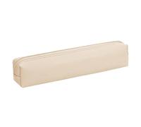 Jubilofex Cresce Supporto - Custodia A Compatta, Portafoglio Pu Zip | Organizzatore Di Strumenti Di Scrivere Per Biros, Cancellazioni, Note Collant, Cosmetici, Maniche Di Papete, beige, Se référer