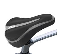 Jubilofex Cuscinetto per sella da bicicletta | Copri sella in silicone imbottito per uomo - Ricambio morbido in silicone per ciclismo, esterno ed esercizio fisico