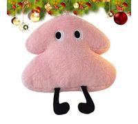 Jubilofex Cuscini natalizi,Cuscini natalizi | Decorazione per cuscino da tiro con albero morbido e - decorativi da 17,7 pollici Decorazioni adorabili per la biancheria da per la