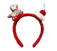 Jubilofex Fascia a Testa di Cavallo | Copricapo Morbido Portafortuna - Accessorio per Capelli per la Festa di Primavera - Capodanno Natale Carnevale Eventi Teatro Costumi Celebracione
