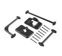 Jubilofex Fermaporta per campeggio, auto, con clip di sicurezza, portello di carico, serrature, supporto rinforzato per campeggio, vela, viaggi all'aperto principianti