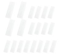 Jubilofex Filtro per friggitrice ad aria calda per cestino, filtro in spugna per friggitrici ad aria calda, 20 inserti in spugna per filtrare forno, barbecue, vapore e microonde da 5,7 l