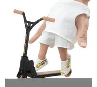 Jubilofex Fingerboard Monopattino | Monopattini Giocattolo Miniature Due Ruote | Gioco Educativo Interattivo Allenamento Abilità Regalo Per Famiglia Amici Ragazzi