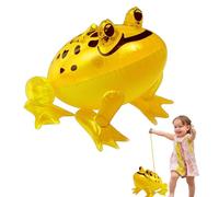Jubilofex Giocattoli a forma di rana per bambini, tartaruga gonfiabile