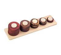 Jubilofex Gioco Abbinato per il, Ordinare Giocattoli per Bambino - Board geometrico Puzzle Giocattoli educativi in Legno - Gioco di smistamento innovativo Sorter di Forma geometrica per Ragazze