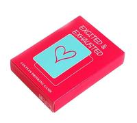 Jubilofex Gioco di carte di coppia - Date Night Games per coppie, domande profonde, giochi significativi, verità o divertimento per avventure di viaggio
