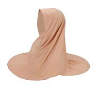 Jubilofex Hijab in tessuto modale | Doppio strato traspirante Hijab Istantaneo - Cappelli da donna Nuoto Eventi Culturali Matrimonio Preghiera Yoga Estate Donne Ragazze, Colore Crema, Se référer au