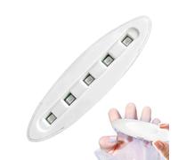 Jubilofex Lampada Di Polimerizzazione Per Resina - Perle Della Lampada UV Per Asciugatura A LED Portatili, Porta Per Le Nail Art Di Tipo C Per Salone Di Casa, Appassionati Di Nail Art