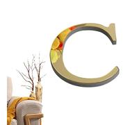 Jubilofex Lettere Acriliche Per Parete,Decalcomanie da muro autoadesive 3D con - Adesivi murali specchio acrilico Decorazioni murali per soggiorno Camera da Decorazioni per la casa Decalcomanie da