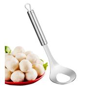 Jubilofex Macchina per polpette in acciaio inox, antiaderente, con fori, gadget da cucina per cucina, sala da pranzo, cucina, pollo, maiale, pesce, vegetariano