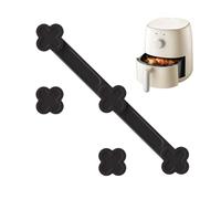 Jubilofex Magneti friggitrice ad aria in silicone, supporto magnetico sicuro resistente al calore per friggitrice ad aria - supporto per stampi di carta - per feste e ristoranti in ufficio