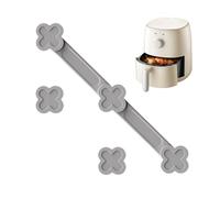 Jubilofex Magneti per friggitrice, supporto magnetico sicuro per friggitrice ad aria con protezione antincendio - Magnete per alimentazione con blocco a scatto per tenere, per feste e ristoranti in