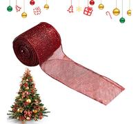Jubilofex Nasmo di Maglia di Natale, Nastro Cablato di Natale per Avvolgimento in Scatola, Decorazioni per Le Vacanze per Gli Appassionati di Stilisti Donne Uomini A Casa Che Producono per Posta