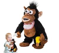 Jubilofex Orang -outan Giocattolo - Gorilla Che Mangia Giocattoli Di Banana, Giocattoli Scimmia | Giocattoli Stressanti Sensoriali, Peluche Magnetiche Elettriche Per La Casa, L'auto, Il Desktop