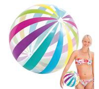 Jubilofex Palloncini da spiaggia - Palloncino gonfiabile per spiaggia, giocattolo galleggiante per esterni, compleanno, lago, giardino, adolescente, campeggio, decorazione per cortile scolastico