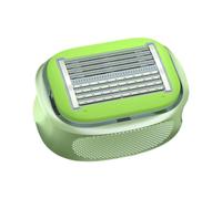 Jubilofex per testa calva da uomo - Trimmer manuale per uso asciutto bagnato per cranio rasato | Trimmer per capelli impermeabile Strumento di toelettatura per pelle capelu barba viso braccio