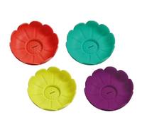 Jubilofex Porta ghiaccio | Porta ghiaccio in silicone riutilizzabile 4 pezzi - Stampo per eschimesi riutilizzabile anti-goccia, ideale per piscina, campeggio, viaggi, picnic, casa, compleanni