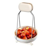Jubilofex Porta pentole - Pinze da cucina per ciotole calde | Pinza da forno resistente al calore per forno a microonde a vapore pizza con manico di sicurezza