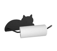 Jubilofex Portarotoli di carta da bagno | Porta rotoli di carta Tergicristallo per bagno, mensola portaoggetti con supporto design gatto per cucina casa appartamento ospiti fattoria