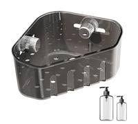 Jubilofex Portaspugna Interno al Lavello | Cestello Scolaverdure Per Lavello Inox,Cattura Cibo Angolare Con Per Pulizia Panno, Toilette, Sapone, Spazzatura, Bagno, Ristorante, Hotel, Vasca Da Bagno,