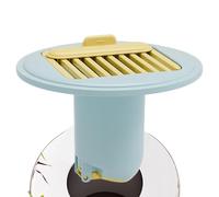 Jubilofex Preventer per il riflusso dello scarico del pavimento della doccia, chiusura automatica, valvola di prevenzione del riflusso dello scarico del pavimento della doccia, per bagno, casa, bagno