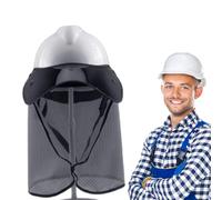 Jubilofex Protezione Solare Per Collo Da Cantiere - Copertura con Protezione UV Montata sul Casco,Visiera Parasole Traspirante Per Prevenzione Colpi Di Calore Su Cantieri Edili E Di Paesaggistica