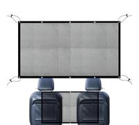 Jubilofex Rete di sicurezza per cani in auto,Separatore per cani sul sedile posteriore dell'auto | Rete telescopica di sicurezza per trasporto di animali in auto guida sicura e