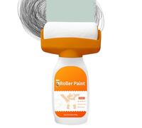 Jubilofex Rullo di vernice ricaricabile - Rullo di vernice per soffitto 500 g - di riparazione per mobili porte armadi in legno e superfici interne esterne per soggiorno camera da letto