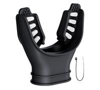 Jubilofex Scubas Accessories - Punta in silicone per bocchino d'aria, inserto per la respirazione delle immersioni, bocchino di ricambio flessibile per set da snorkeling standard, comodo uso subacqueo