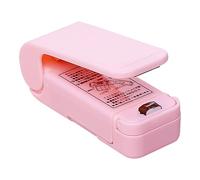 Jubilofex Sigillante portatile per sacchetti - chiudi-alimenti, sigillatore termico | Recloser portatile per film con funzione di taglio, salva snack per cucina, viaggi, sacchetti per il pranzo