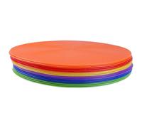 Jubilofex Soccer Training Disc - Agility Cone Set, Sports Marker Discs | Durable Training Cons Speed and Coordination Drills, Flat Field Markers For Practice Games, Disc Set with Outdoor Use
