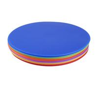Jubilofex Soccer Training Disc - Agility Cone Set, Sports Marker Discs | Durable Training Cons Speed and Coordination Drills, Flat Field Markers For Practice Games, Disc Set with Outdoor Use