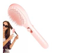 Jubilofex Spazzola per capelli autopulente, pettine telescopico portatile | Pettine per capelli portatile per donne e ragazze multifunzione antistatico