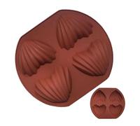 Jubilofex Stampo per cioccolato, stampo per cioccolato a forma di cuore, 4 stampi in silicone a forma di amore per torte, mousse, dessert, decorazione per torte, feste, matrimoni, cheesecake