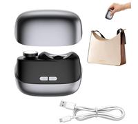 Jubilofex Tagliaunghie elettrico a 2 velocità, con spazio per scarti di spazio, tagliaunghie intelligente, ricaricabile, per lucidare le unghie dei piedi, bambini, adulti, anziani, famiglia, casa