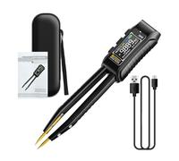 Jubilofex Tester intelligente dei componenti, analizzatore di componenti elettronici - Tester digitale SMD per misuratore di pinzette, analizzatore di componenti Riconoscimento dei componenti