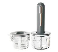 Jubilofex Tritatutto Elettrico Per Verdure Tritaverdure Smontabile Elettrica Per Alimenti Bambini, Frutta, Preparazione di Pasti e Verdure