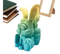 Jubilofex Uova di Coniglietti Pasquale Stampate in 3D, Giocattolo Festival di Decorazioni di Coniglio | Decorazione di Animali Stampati in 3D per Il Mantello della Sala da Pranzo in casa da Giardino