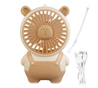 Jubilofex Ventilatore Portatile | Ventilatore Portatile Elettrico USB, Strumento di raffreddamento elettrico con alimentazione USB, Silenziatore per attività all'aperto