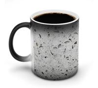 Jubonexis Astratto Carta Bianca Texture Pietra Lucida Cambiare Colore Tazze Cambiare Calore Tazza di Caffè In Ceramica Novità Divertente Tazza di Acqua Tè 325 Once