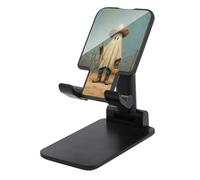 Jubonexis Bianco Western Cowboy Fantasma nel Deserto Supporto Del Telefono Cellulare Pieghevole Regolabile Supporto Per La Scrivania
