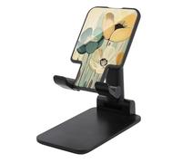 Jubonexis Botanical Soft Light Pastels Flower Cell Phone Stand Pieghevole Regolabile Supporto per Telefono per Scrivania